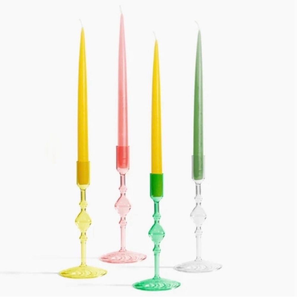 Poketo Taper Candle Set  NWT